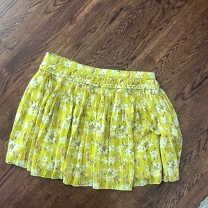 BEAUTIFUL Yellow Floral Skirt